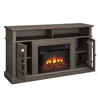 Streamdale Modern Tv Stand with Fireplace Insert for Up to 65" Tv