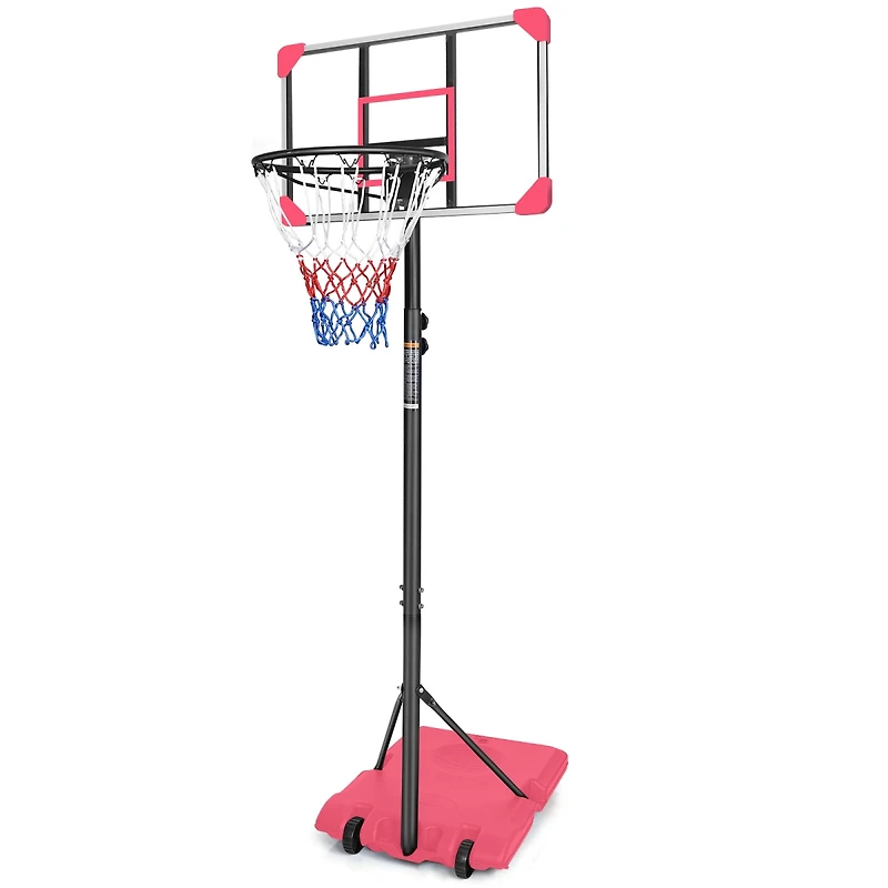 Simplie Fun Youth Height Adjustable Basketball Hoop