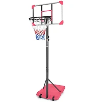 Simplie Fun Youth Height Adjustable Basketball Hoop