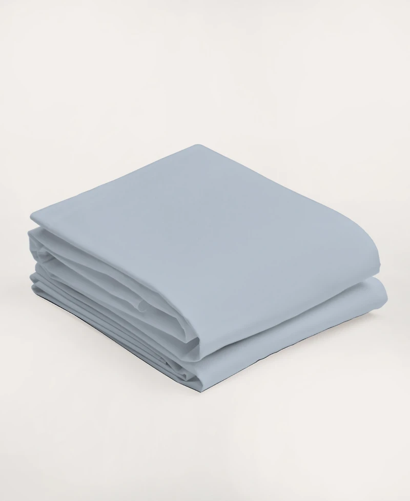 Color Sense 300 Thread Count 100% Cotton Sateen Pillowcase Set, King