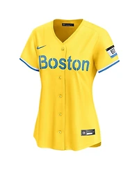 Nike Women's Rafael Devers Gold Boston Red Sox City Connect Limited Player Jersey