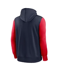 Nike Men's Navy New England Patriots Performance Full-Zip Hoodie