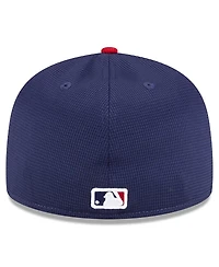 New Era Men's Navy Chicago White Sox 2024 Batting Practice 59FIFTY Fitted Hat