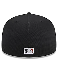 New Era Big Boys and Girls Black San Francisco Giants 2024 Batting Practice 59FIFTY Fitted Hat