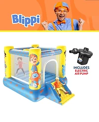 World Tech Toys Moonbug Blippi Inflatable Bouncer with Slide