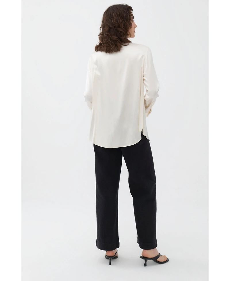 Nocturne Women's Draped Shirt
