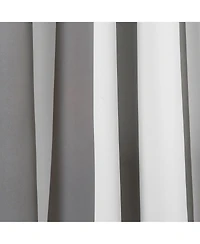 Lush Decor Wilbur Stripe Light Filtering Window Curtain Panels