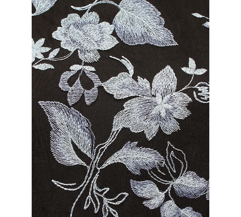 Alex Evenings Women's Floral-Embroidered Midi Dress
