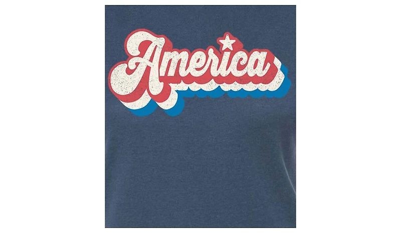 Hybrid Apparel Trendy Juniors Americana Graphic Tee