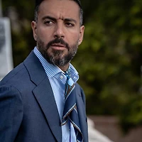 Lombardi - Hand Rolled Silk Neckerchief for Men