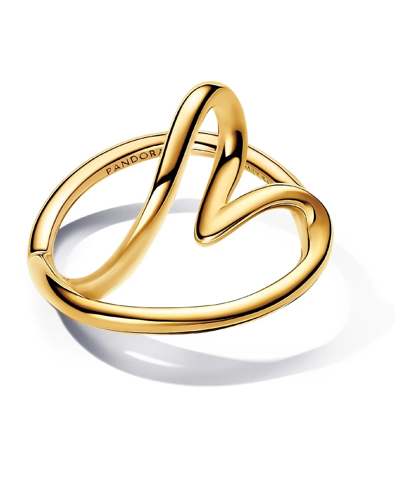 Pandora Shaped Heart Ring 14k Gold-plated