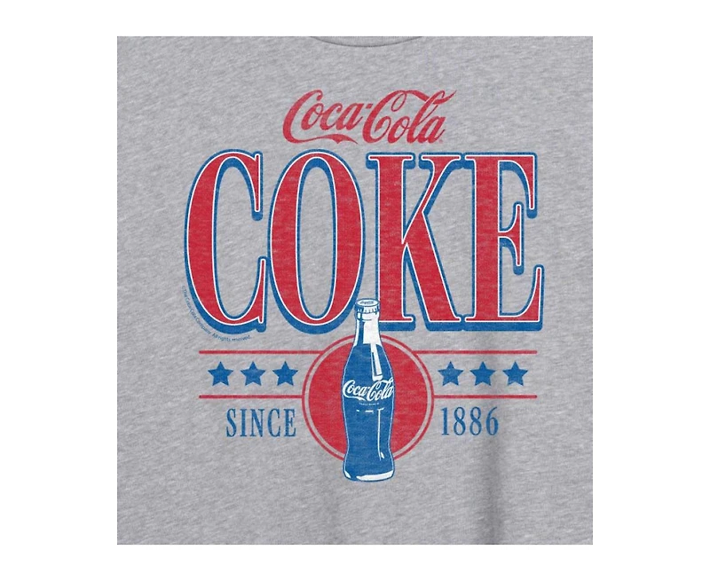 Hybrid Apparel Trendy Juniors Coca Cola Graphic Oversized Tee