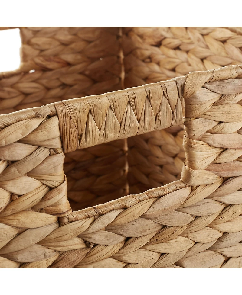 Casafield 10.5" x 10.5" Water Hyacinth Storage Baskets