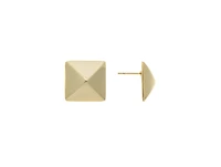 Rivka Friedman Polished Large Pyramid Stud Earrings