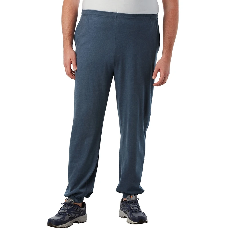 KingSize Big & Tall Lightweight Elastic Cuff Sweatpants