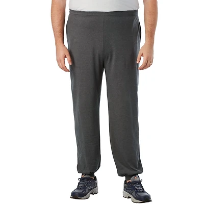 KingSize Big & Tall Lightweight Elastic Cuff Sweatpants