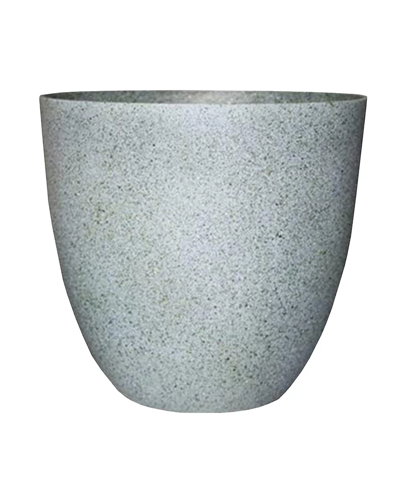 Gardener Select Egg Shaped Fiberglass Planter, 18in