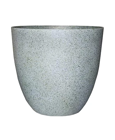 Gardener Select Egg Shaped Fiberglass Planter, 18in