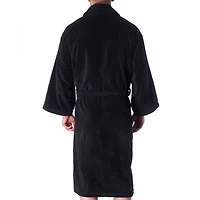 Alpine Swiss Pure Cotton Men Terry Cloth Bathrobe Super Absorbent Hotel Spa Robe