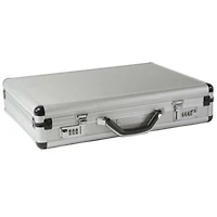 Alpine Swiss Executive Aluminum Briefcase Padded Laptop Briefcase For Men Hard Shell Attache Case Combo Lock Business Case