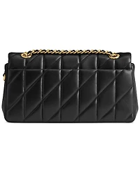 Coach Quilted Tabby Medium Leather Shoulder Bag 26