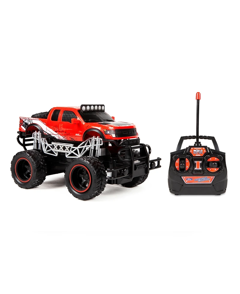 World Tech Toys 1:24 Officially Licensed Trail Attack Ford F150 Svt Raptor Electric Rc Truck