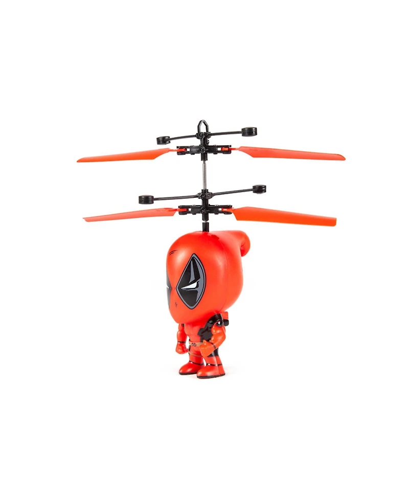World Tech Toys Marvel 3.5 Inch Deadpool Flying Figure Ir Helicopter