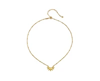 Emergence Gold Sunburst Necklace