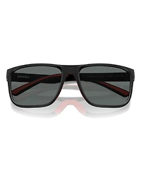 Scuderia Ferrari Men's Polarized Sunglasses, FZ6002U