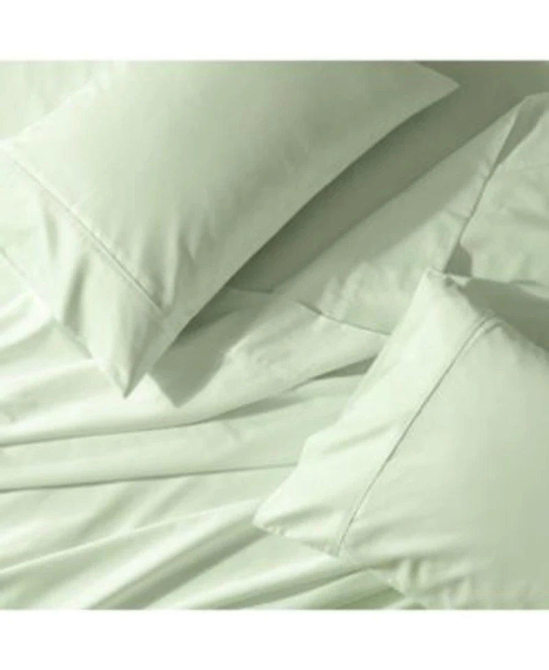 Crisp Cool Percale Sheet Set Extra Deep Fitted 22 Inches