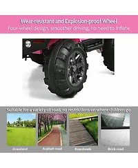 12V Electric Ride On Truck with Parental Remote Control and Led Lights