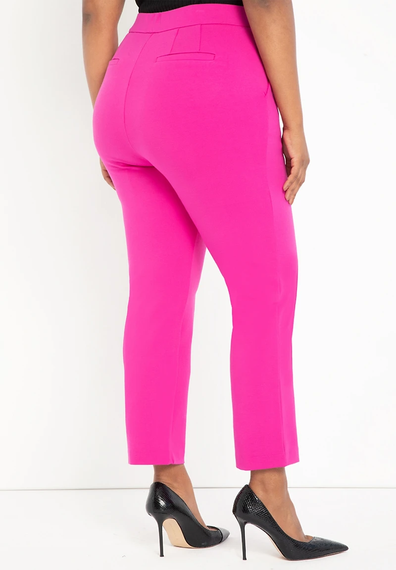 Eloquii Women's The Ultimate Stretch Slim Leg Pant