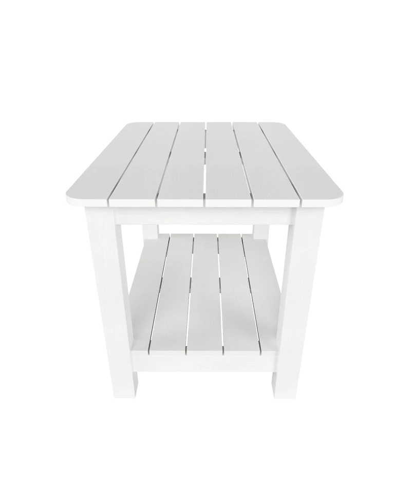 WestinTrends Outdoor Patio All-weather Modern Side Table