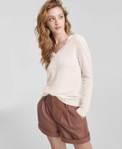 Charter Club 100 Cashmere Womens V Neck Long Sleeve Sweater Pxs Xxl Macys Exclusive