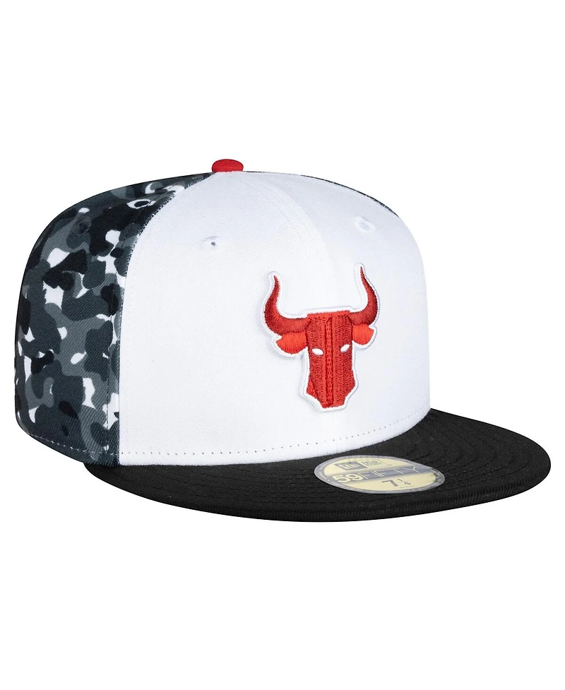 New Era Men's White/Black Tijuana Toros Mexico League On Field 59FIFTY Fitted Hat