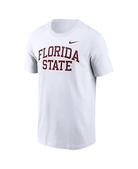 Nike Men's White Florida State Seminoles Blitz 2-Hit T-Shirt