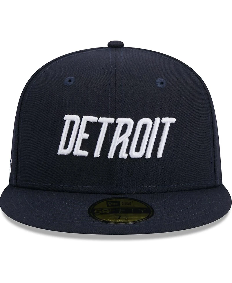 New Era Men's Navy Detroit Tigers 2024 City Connect 59FIFTY Fitted Hat