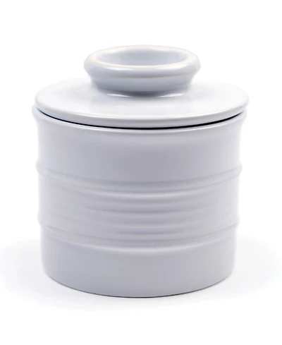 Rsvp International Stoneware White 3.7" Diameter Butter Pot