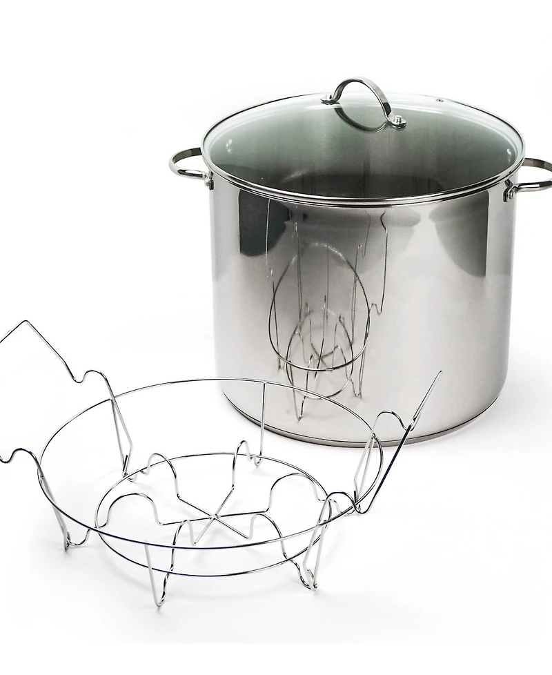 Rsvp International Endurance Stainless Steel 20 Quart Water Bath Canner