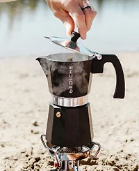 Grosche Grind Brew Duo: Milano Moka Pot Bremen Burr Grinder