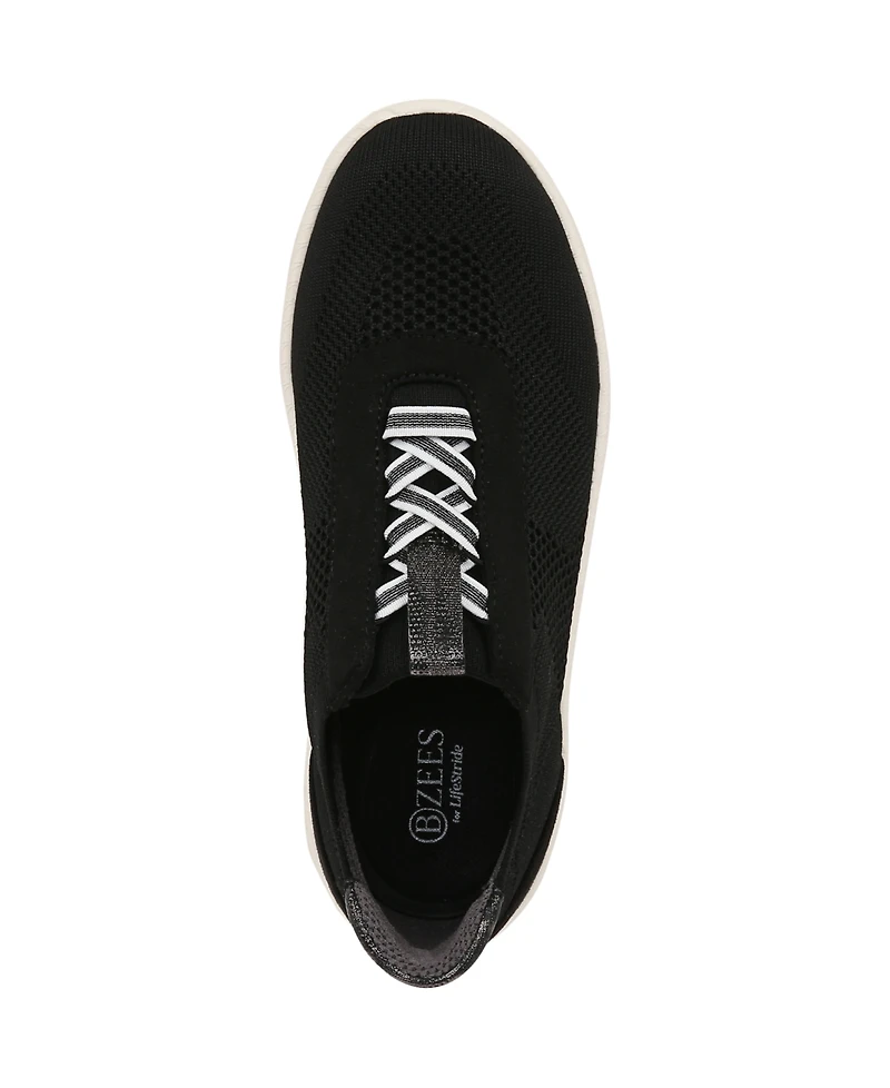 LifeStride Women's Wanderer Washable Slip On Sneakers