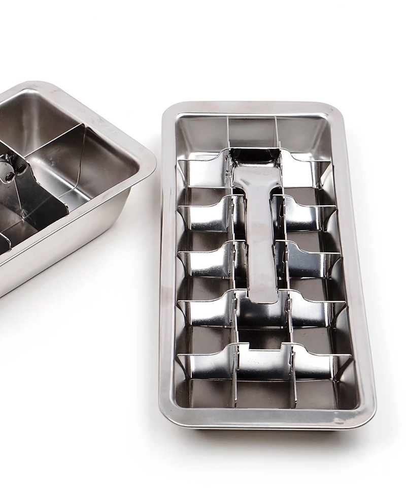 Rsvp International Endurance Stainless Steel 11x5" Ice Cube Tray