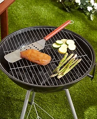 Rsvp International Stainless Steel Rosewood 19"x4"x3" Bbq Long Spatula