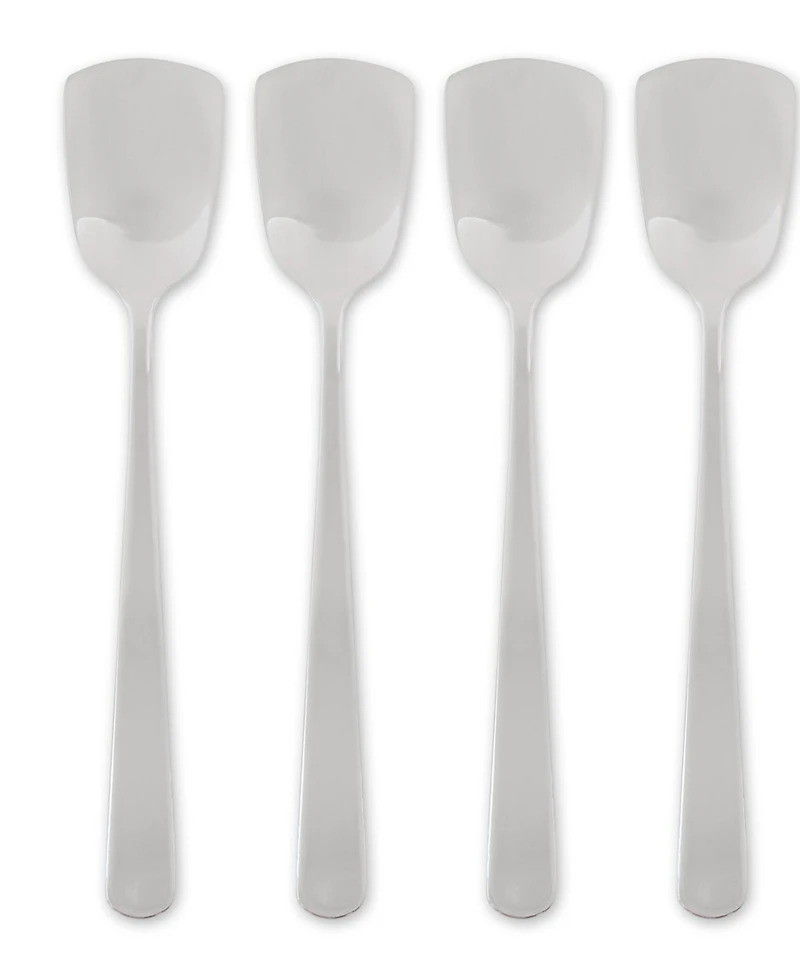 Rsvp International Endurance Stainless Steel 4 Piece 6" Ice Cream Spoons Set