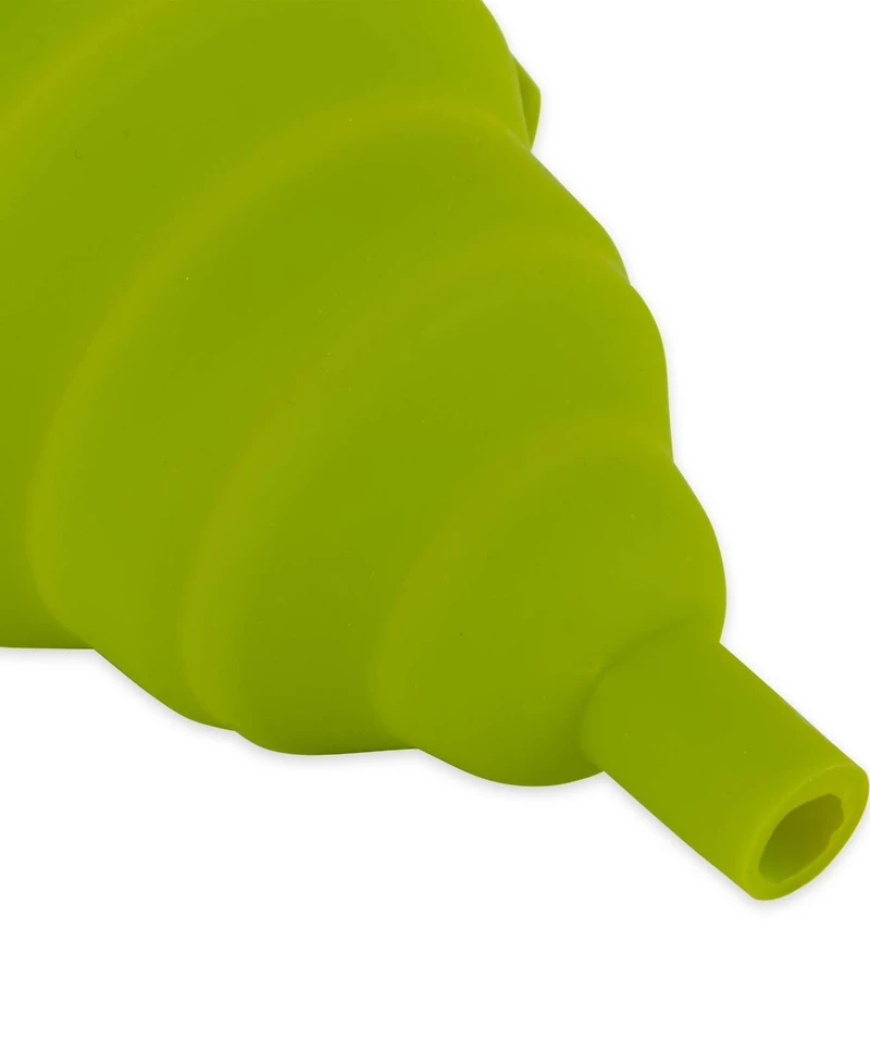 Rsvp International Silicone 5.25" D Collapsible Green Funnel