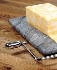 Rsvp International Marble Grey Marble 9"x8" Cheese Slicer