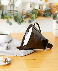 Rsvp International Plastic 7" x 6.25" x 6.5" Manual Drip Coffee Filter Cone