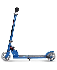 Folding Aluminum 2 Wheel Kids Kick Scooter Adjustable Height Led Light Up
