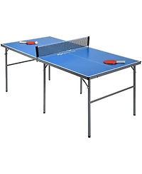6 x3 Portable Tennis Ping Pong Folding Table w/Accessories