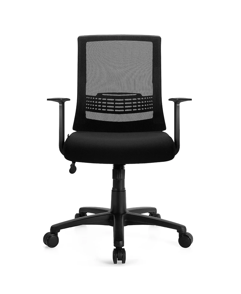 Mesh Office Chair Mid Back Task Chair Height Adjustable